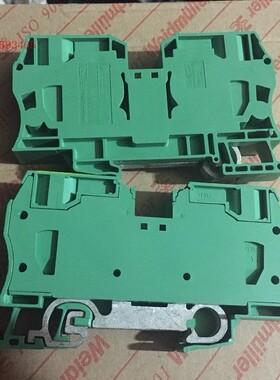 ZPE35 原装魏德米勒35平方弹簧式 接地端子排 直插线式1739650000