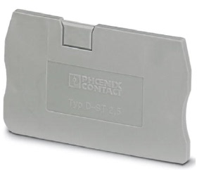 菲尼克斯 组合式接线端子档隔板 D-ST 2.5（ST2.5 ST1.5）3030417