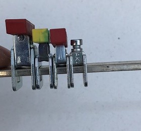 上海友邦电气 UP3 小母线汇流排 汇流体 3*10  100A电流161002