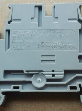 菲尼克斯 PHOENIX CONTACT 双层接线端子 PTTB2.5 直通式 3210567