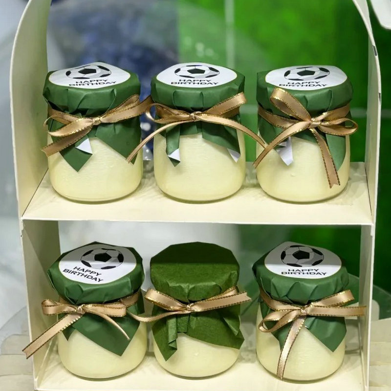 绿色足球主题甜品台装饰贴纸球衣球鞋纸杯蛋糕插件推推乐慕斯杯贴