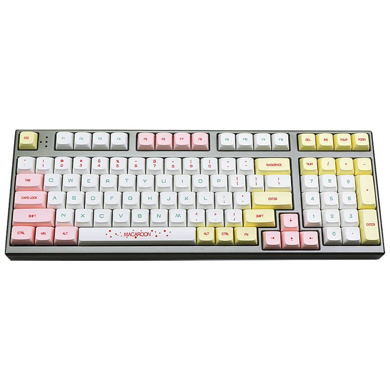 MACRON 마카롱 테마 승화 PBT 키캡 GH60|64|68|87|104 660M 980M 키보드