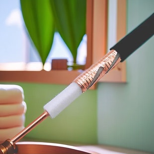 轨道漏缆50-12漏缆 1/2泄漏电缆 7/8漏缆接头卡具 隧道管廊井道