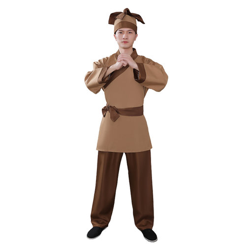 男女古装舞台扮演者影视群众演员