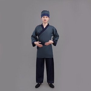 成人古装汉服古代经典店小二服装