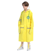 學(xué)院風(fēng)全身防水兒童雨衣