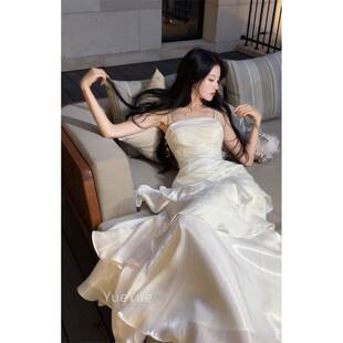 尾轻茉莉JCB 小众奢高端吊带连衣裙成o人礼鱼尾生日礼 Good