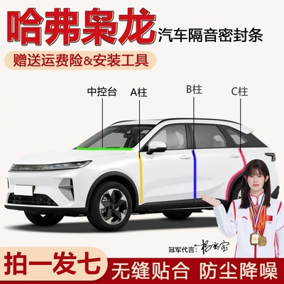 热销款哈弗枭龙专用隔音密封条