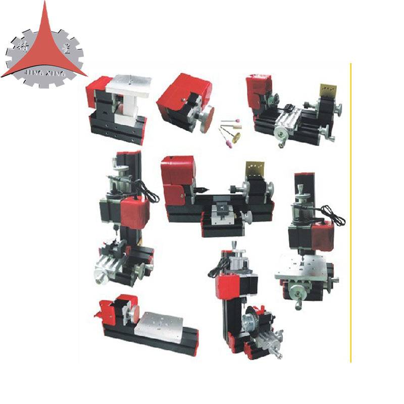 供应精星八合一组合机床微型迷你教学科技模型制作启蒙动手型装备