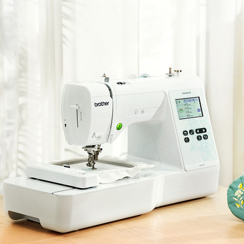兄弟NV18E新M330E电脑家用绣花机全自动刺绣商用小型绣字绣花设备