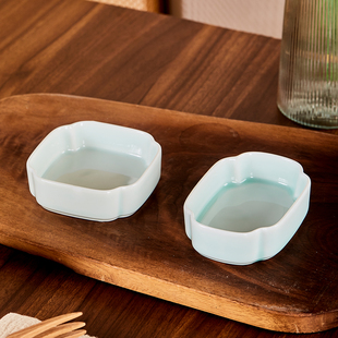 中式创意日料酱料碟子小菜碟小吃点心调味碟子酒店餐具