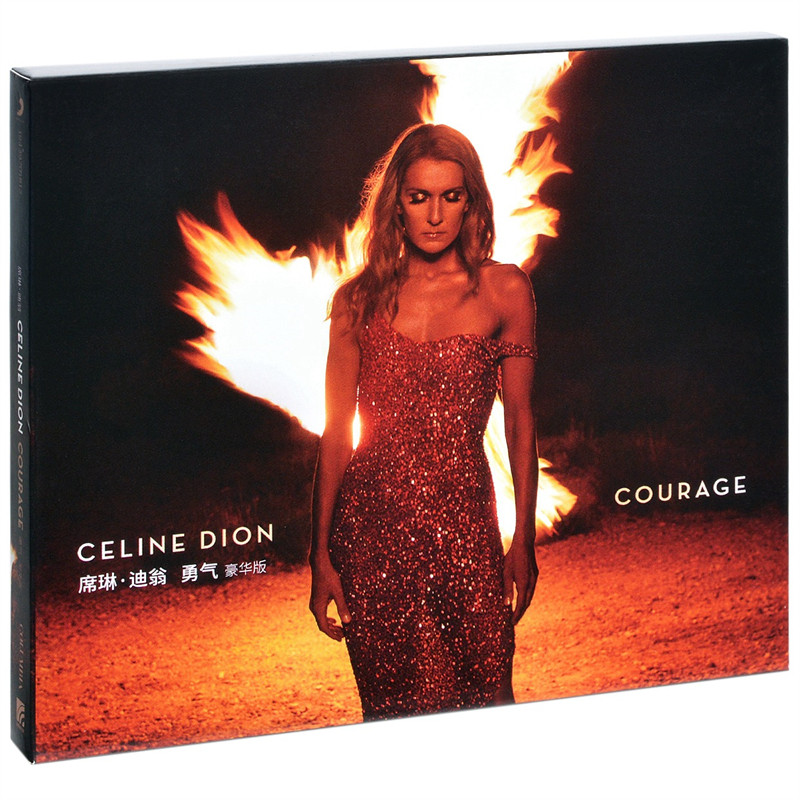席琳迪翁专辑CD原装正版 勇气courage 车载碟片 豪华版