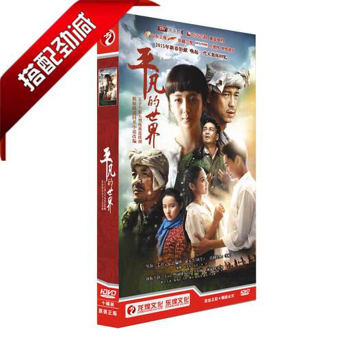 正版电视剧碟片dvd 平凡的世界 经济版 10DVD 王雷 佟丽娅