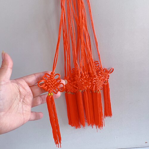 葫芦底座腰绳80厘米流苏穗子挂件成品65厘米红色喜庆用品装饰品