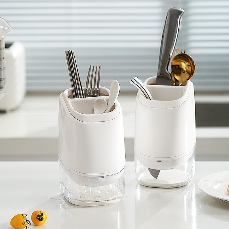 二代硅藻泥防霉筷笼置物架