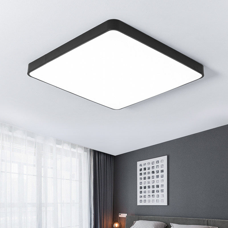 超薄led吸顶灯正方形卧室灯现代简约书房间餐厅灯中性光4000k灯具,家装灯饰光源,餐厅/卧室/书房吸顶灯,淘宝优惠券,粉丝福利购,淘宝优惠卷