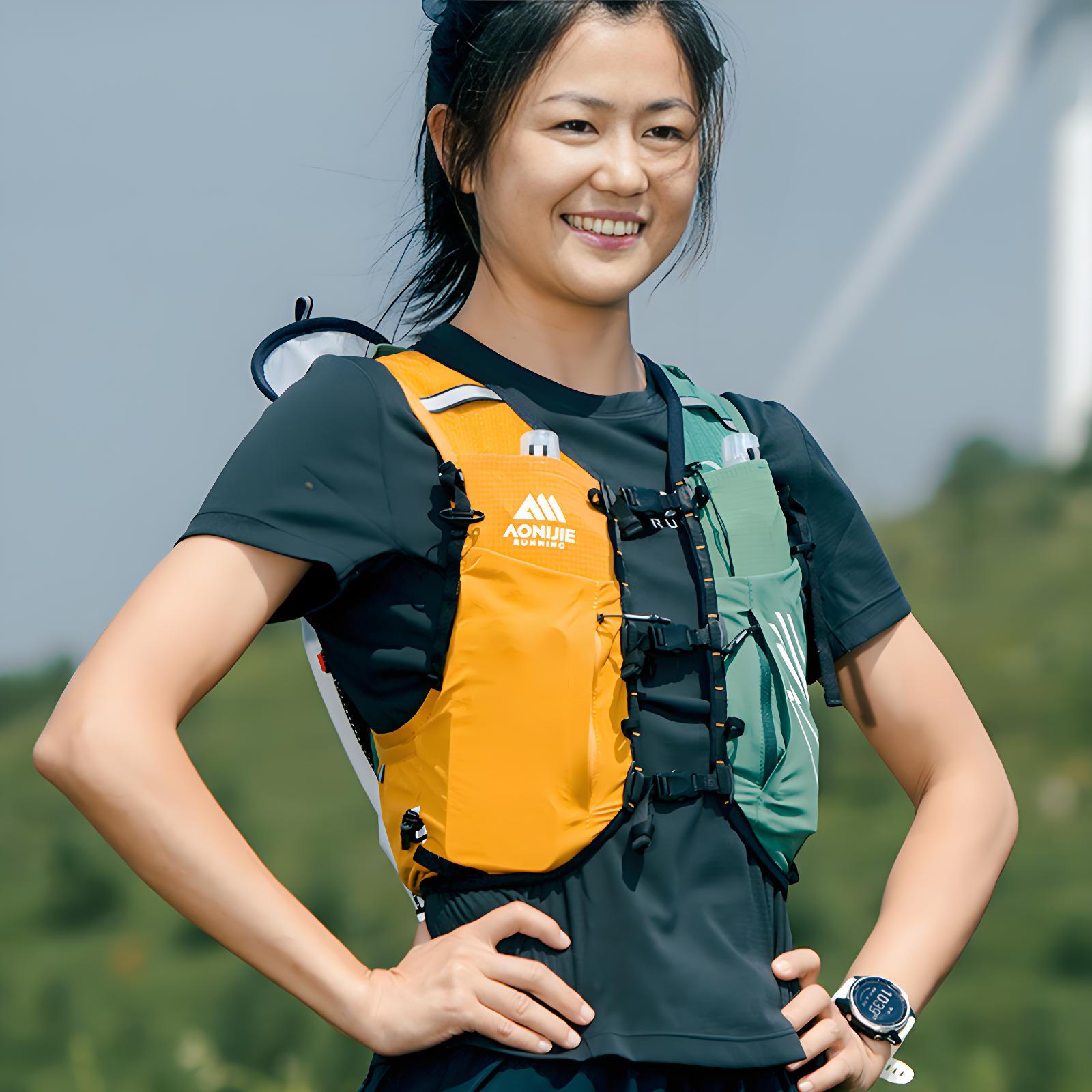 奥尼捷越野跑背包男女专业超轻马拉松跑山水袋户外越野强制装备包