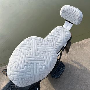 电动自行车坐垫套防晒防烫小型电车座套电瓶车座垫防滑四季 通用厚