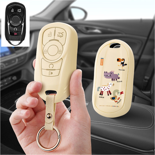 适用别克昂科拉GX新君威gl8汽车钥匙套gl6保护套包壳扣高级2021