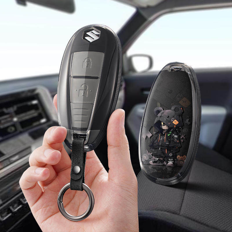 适用长安铃木启悦天语SX4汽车钥匙套保护套包壳扣女高级全包专用