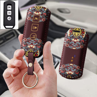 适用本田佛沙nss350摩托车钥匙套ns125la裂行125新大洲PCX160包扣