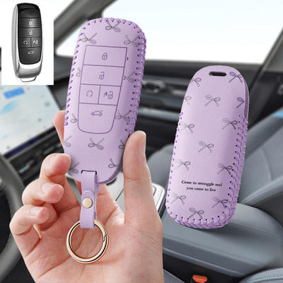 适用广汽埃安YPLUS炫580魅630MAX汽车钥匙套80保护套70包S壳扣女