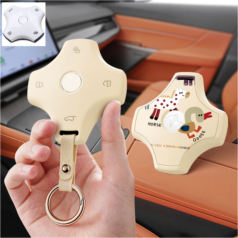 适用东风奕派007汽车钥匙套eπ008保护套包壳扣女高级24新款专用