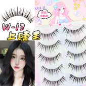梦鹿W 13假睫毛极细透明梗清冷氛围感自然甜欲风