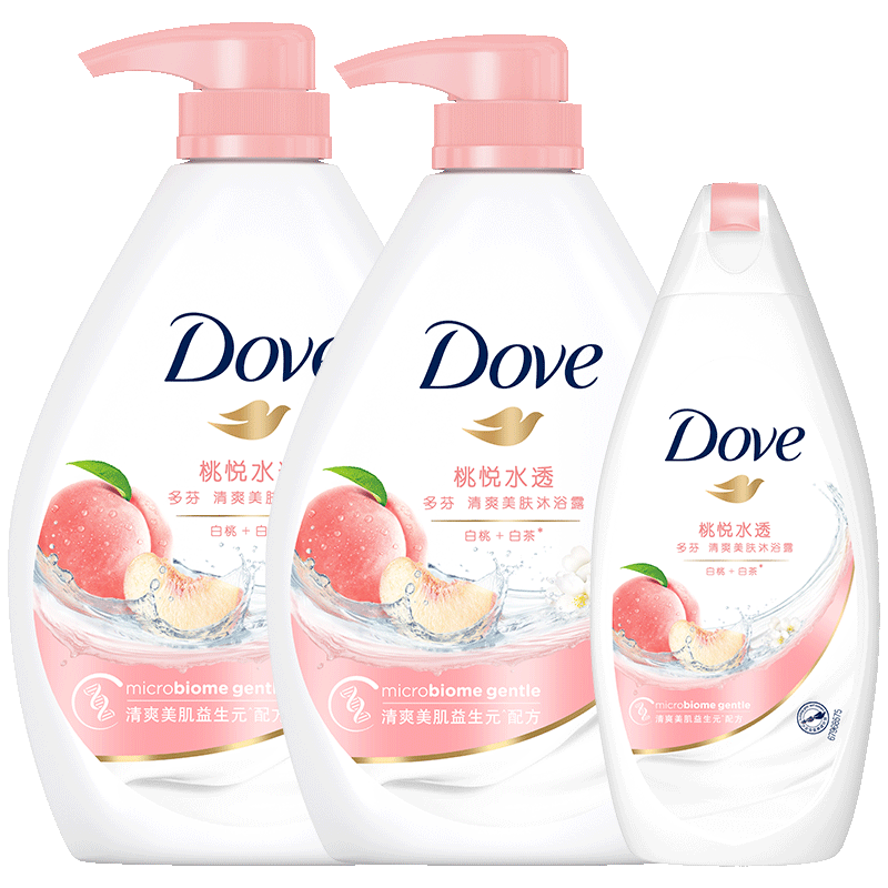 dove多芬沐浴露液乳味持久香体