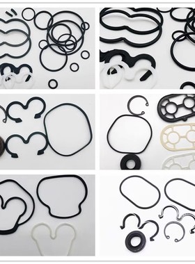 适用齿轮泵KRP4 2P3120 KFP51 KFP54油封修理包3山形密封圈o型圈