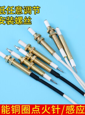通用康佳澳柯玛煤气炉燃气灶具脉冲点火器针点火打火器配件带线