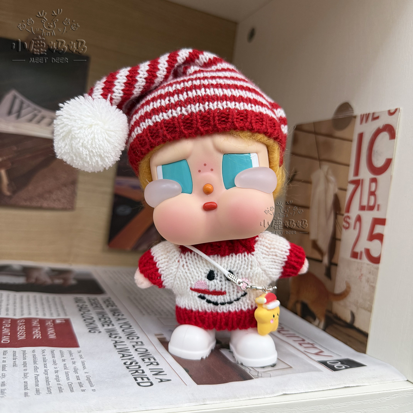 CRYBABY哭娃度假新年圣诞娃衣