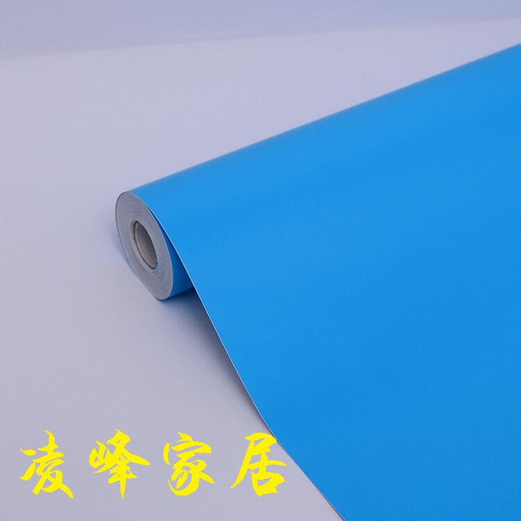 爱花pvc双面蓝色防水广告刻字纸