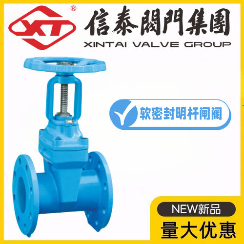 XT信泰阀门集团Z41X-10/16Q球墨铸铁软密封明杆闸阀RRHX消防水阀