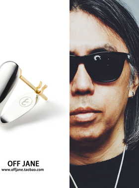 CAREERING藤原浩同款U形耳钉日韩男女百搭简约学生街头耳环情侣款