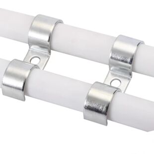 双卡/双边管卡/M型双耳管夹/双卡骑马卡/仪表管卡6mm-20mm