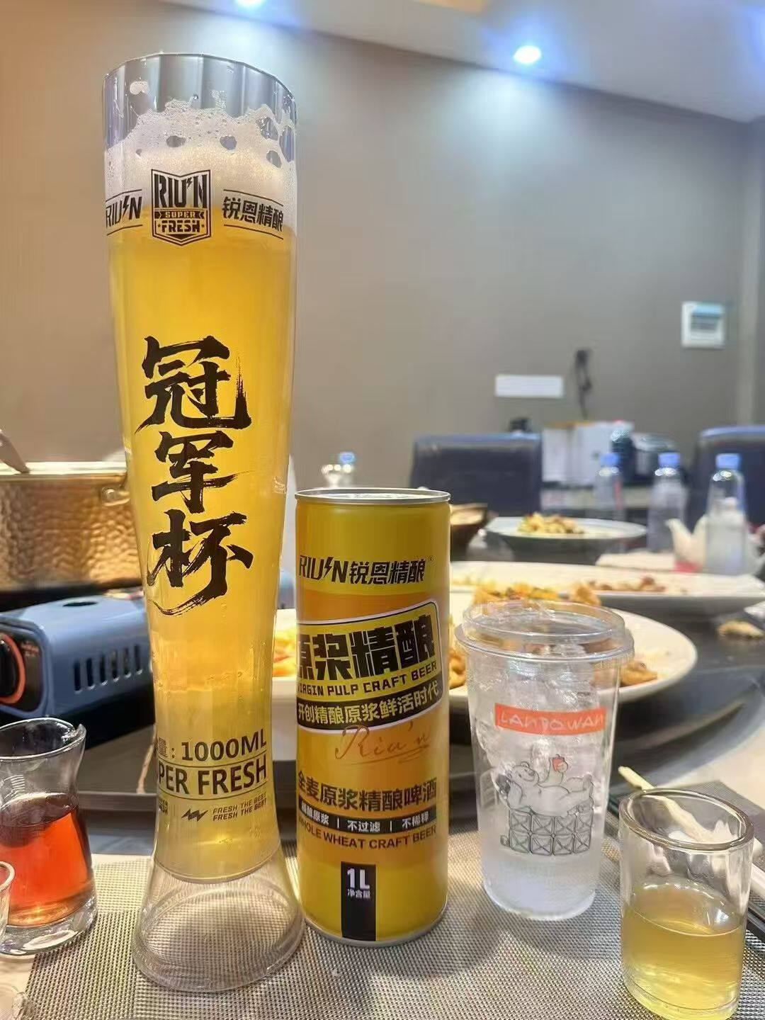 定制啤酒杯可乐瓶可乐罐可乐罐可乐瓶酒杯1升杯海王杯