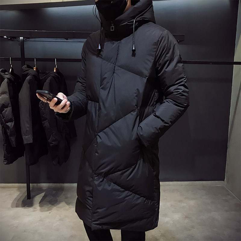 棉衣男士冬季外套韩版潮流中长款羽绒棉服潮牌反季加厚冬装棉袄子