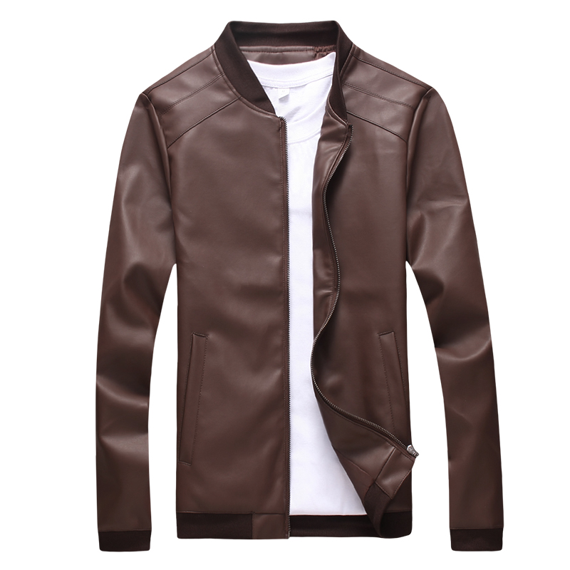 man leather jacket men jackets winter coat Locomotive leather Largein the Men's clothing, Leather clothing  category - from Buy2taobao.com to provide professional Taobao agent buy service
