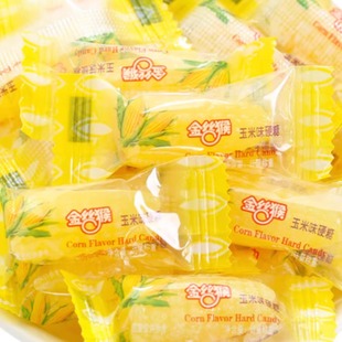 临期金丝猴玉米糖软硬奶散袋装8090后味道临期特价满38元包邮
