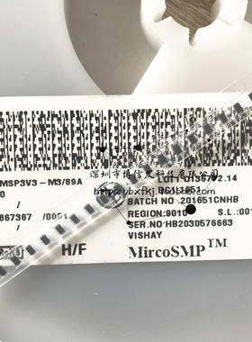 MSP3V3-M3/89A TVS二极管 DIODE 3.3V 11.5V MICROSMP DO-219AD