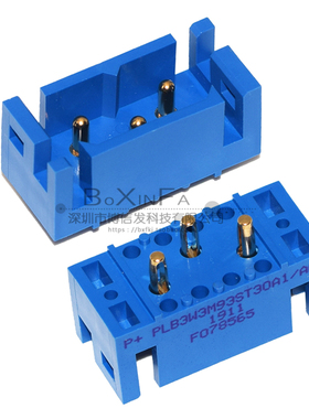 Positronic宝西 PLB3W3M93ST30A1/AA矩形电源连接器 3p 公针座40A