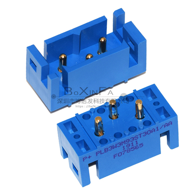 Positronic宝西 PLB3W3M93ST30A1/AA矩形电源连接器 3p 公针座40A
