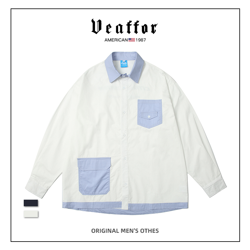 Veaffor/威弗翻领衬衫
