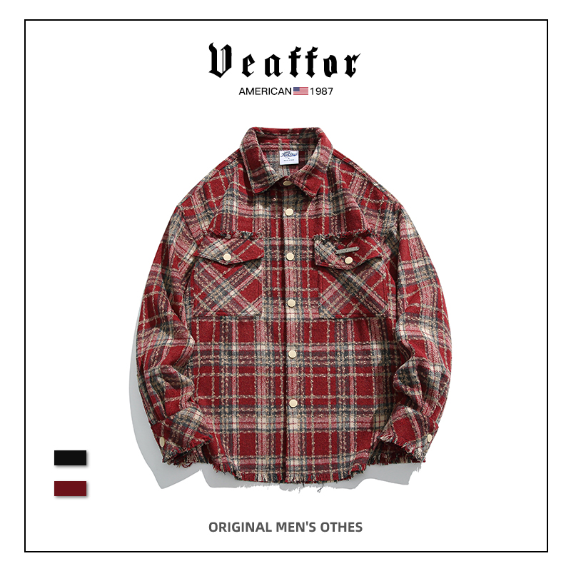 Veaffor/威弗休闲衬衫