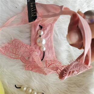 性感内裤女内入挂3颗大珠子摩擦裤衩闭档大码珠球裤定制少妇诱惑