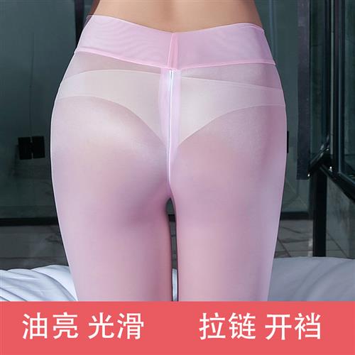 性感超薄打底裤油光油亮防勾丝裆打底裤