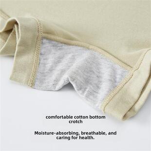 男女通用内裤平角中腰莫代尔大码弹性感男女通穿共穿滑溜溜内裤夏