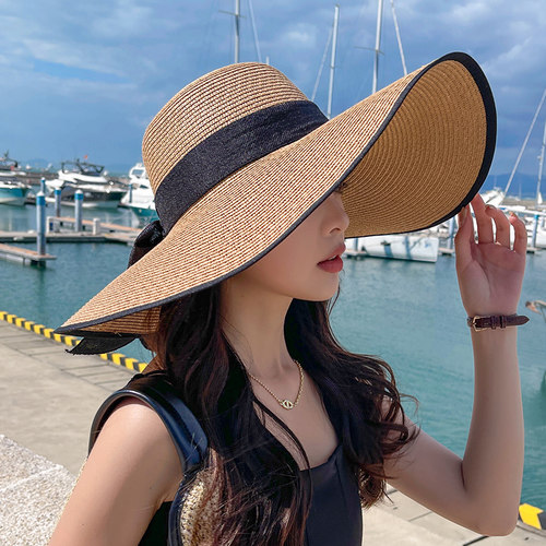 姿可慕沙滩帽出游韩版女春秋夏