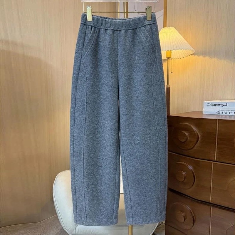 高腰显瘦休闲裤女秋冬新款